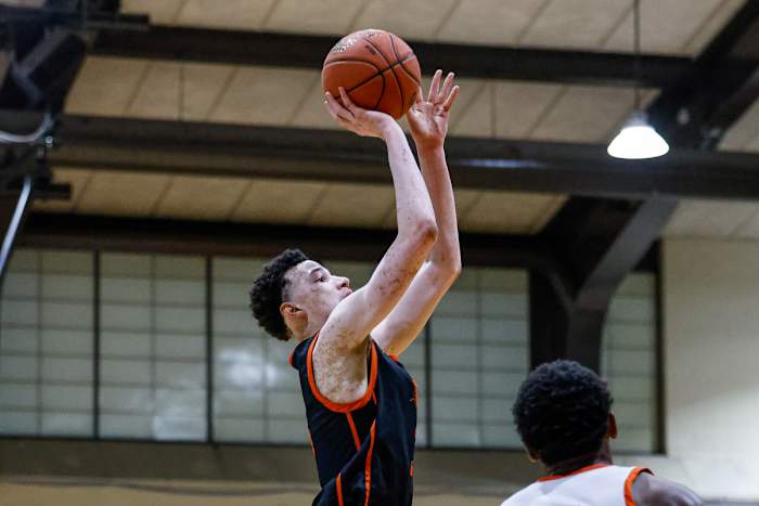 Douglass Oklahoma East St. Louis Illinois boys basketball December 16 2023 Nate Latsch 24970